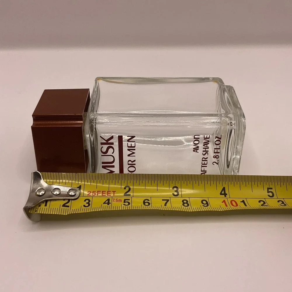 Vintage Avon Collectible perfume bottle Musk for Men Avon After Shave